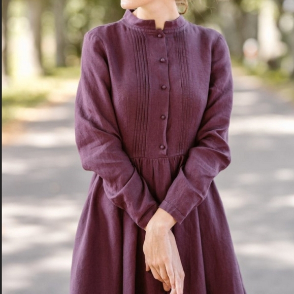 Son de Flor Elisa dress in Lilac, XS - Picture 2 of 4